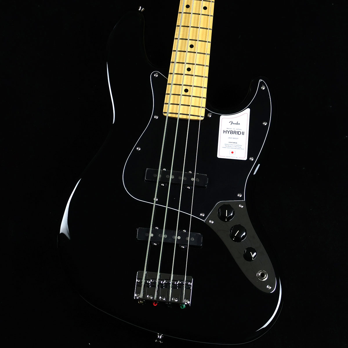 フェンダー ジャパン Fender ジャズベース 黒 ブラック - ベース