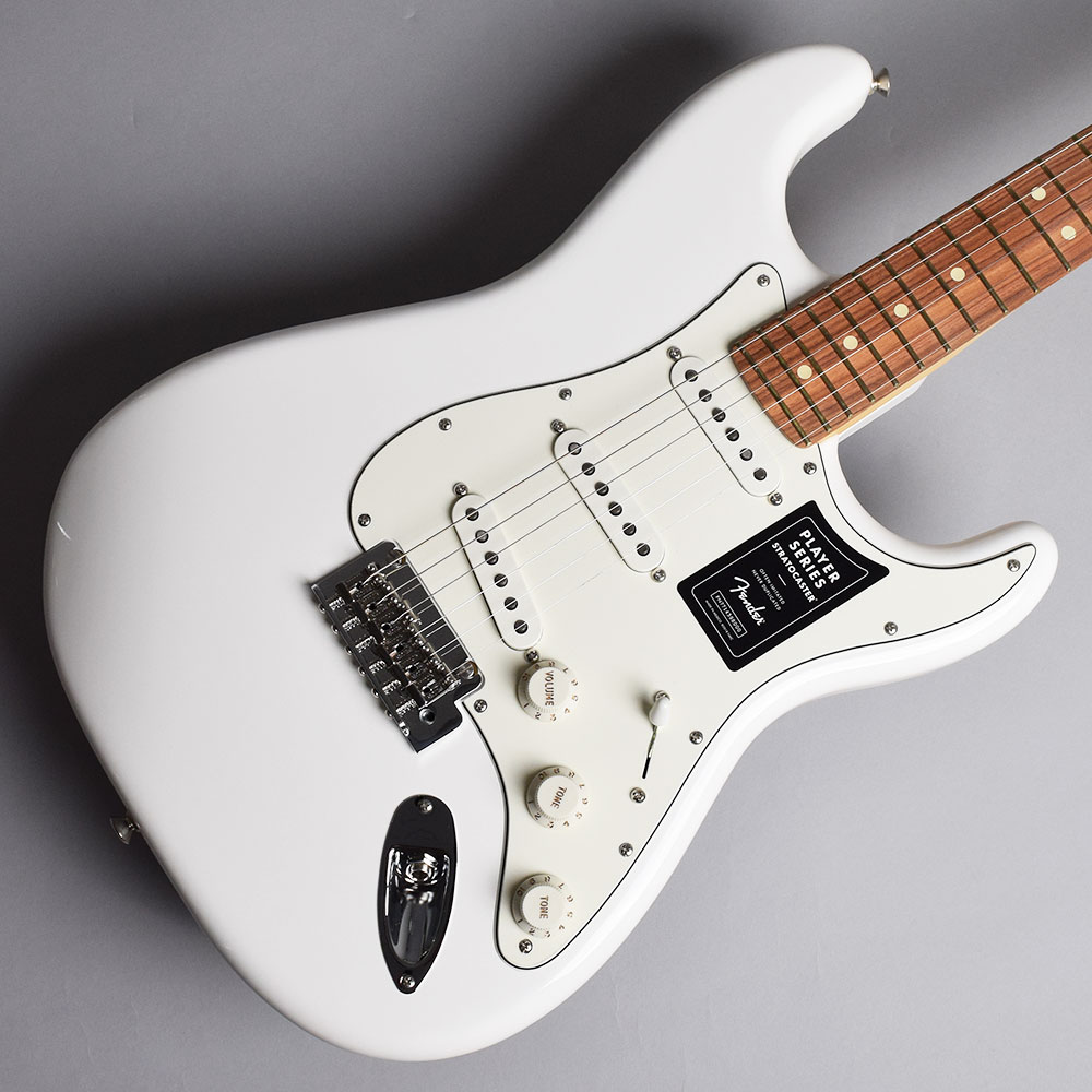 Fender Player Stratocaster Pau Ferro/Polar White #MX23074523