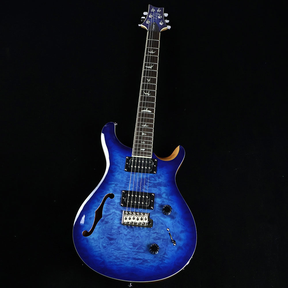 PRS SE Custom22 Semi Hollow Quilt Faded Blue Burst 限定モデル