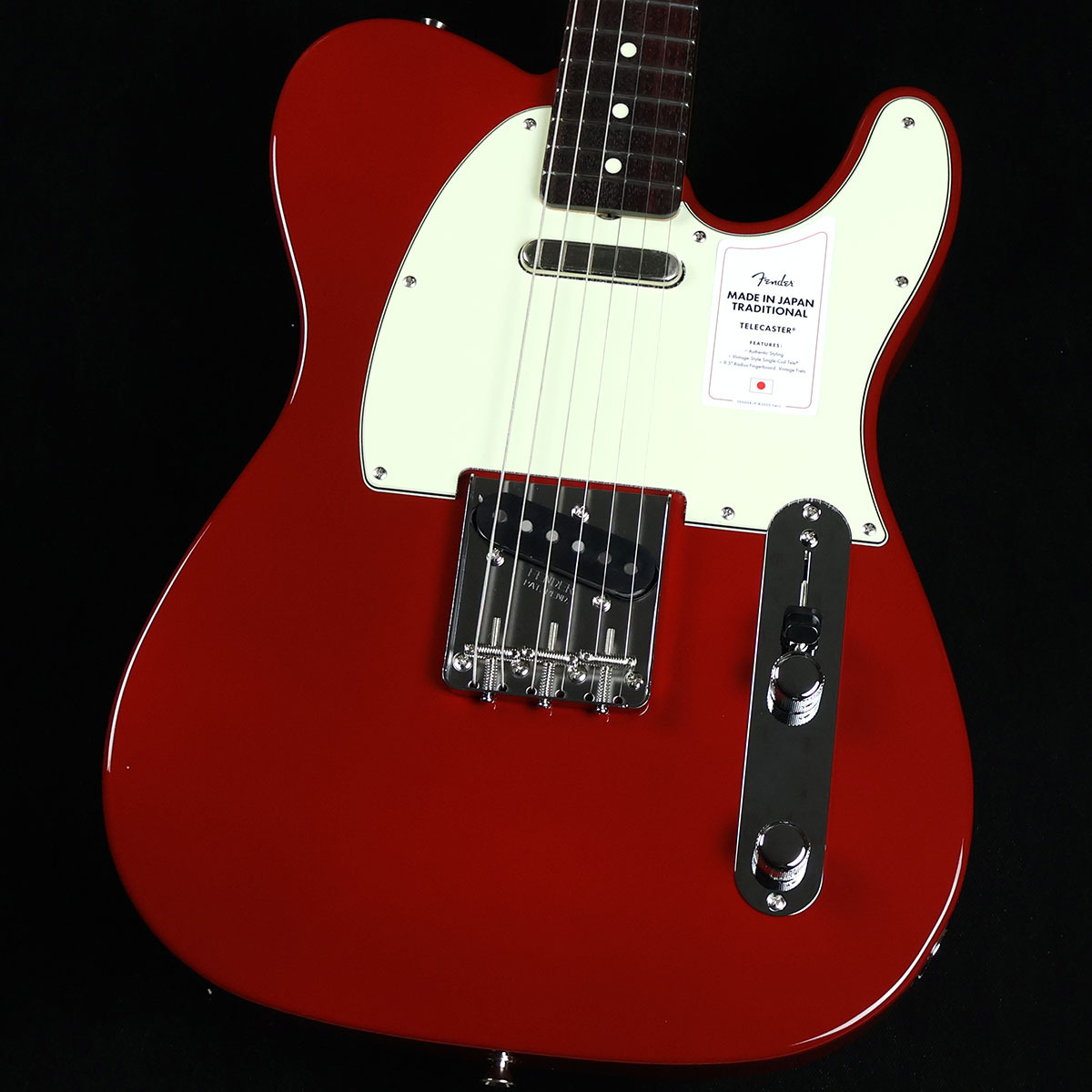 Fender Made In Japan Traditional 60s Telecaster Aged Dakota Red