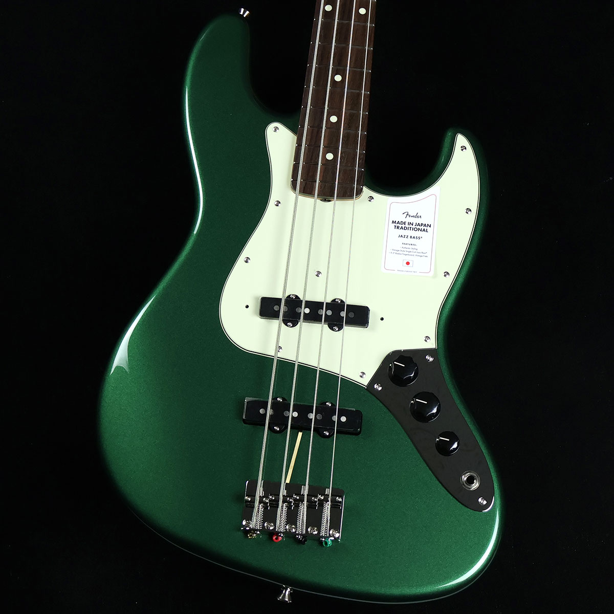 Fender Made In Japan Traditional 60s Jazz Bass Aged Sherwood Green