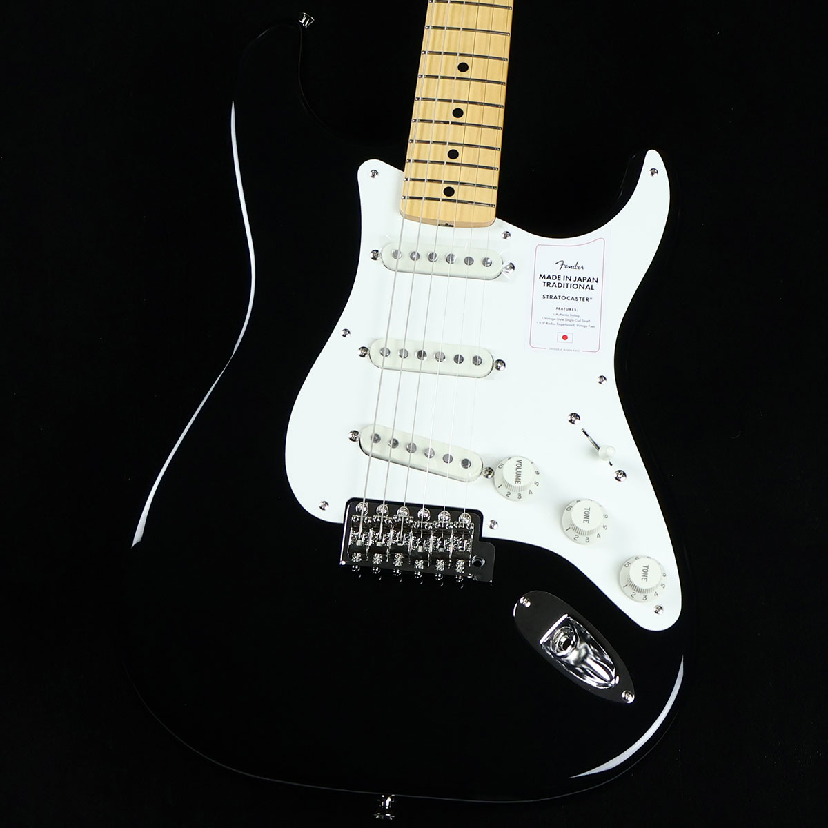 Fender Made In Japan Traditional 50s Stratocaster Black エレキ ...