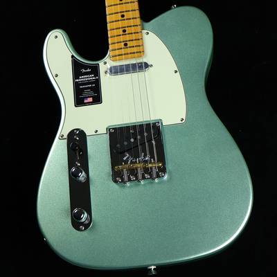 Fender American Professional II Telecaster Left-Hand Mystic Surf Green レフティ エレキギター フェンダー アメリカンプロフェッショナル2 テレキャスター【未展示品・専任担当者による調整済み】【ミ･ナーラ奈良店】