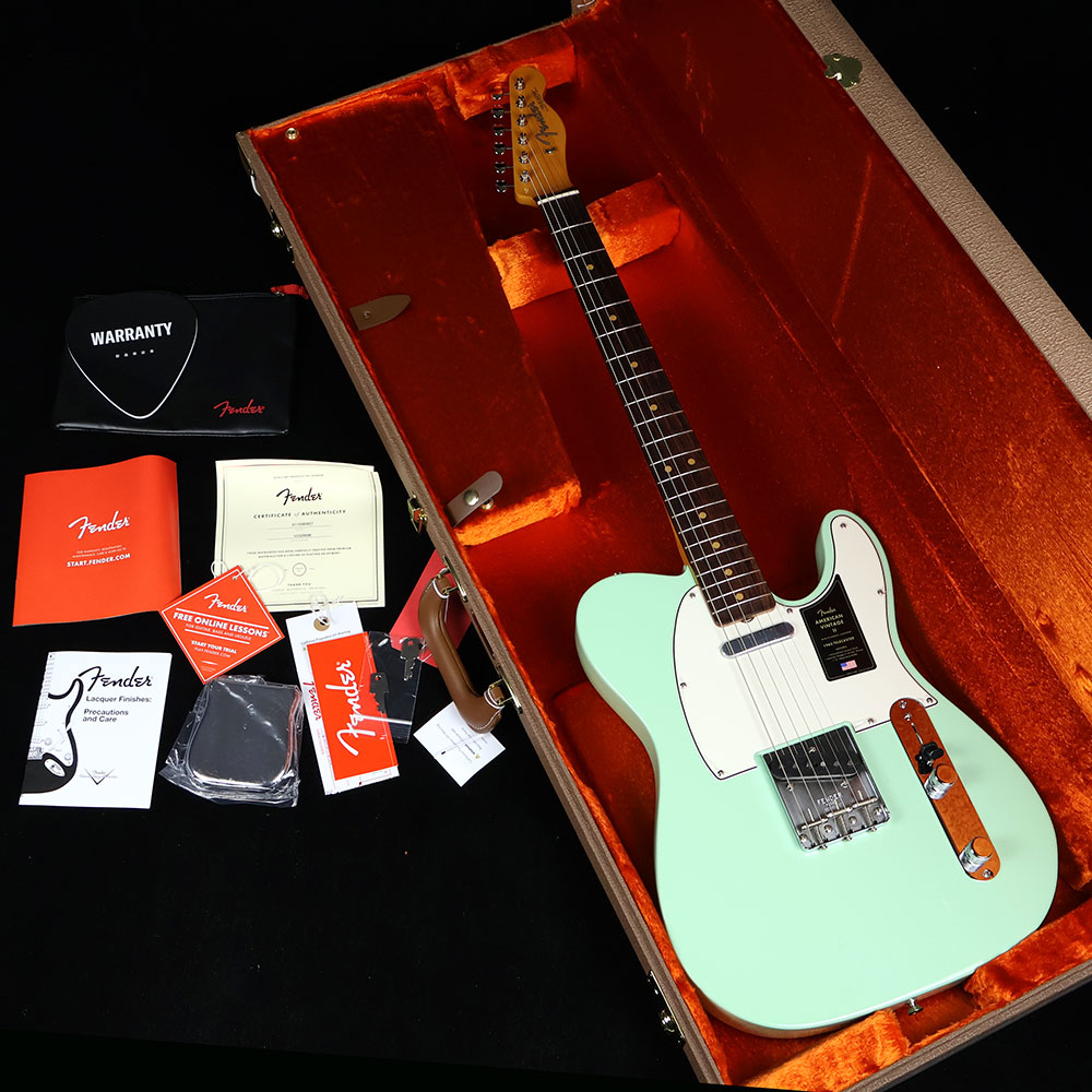 Fender American Vintage II 1963 Telecaster Surf Green エレキギター
