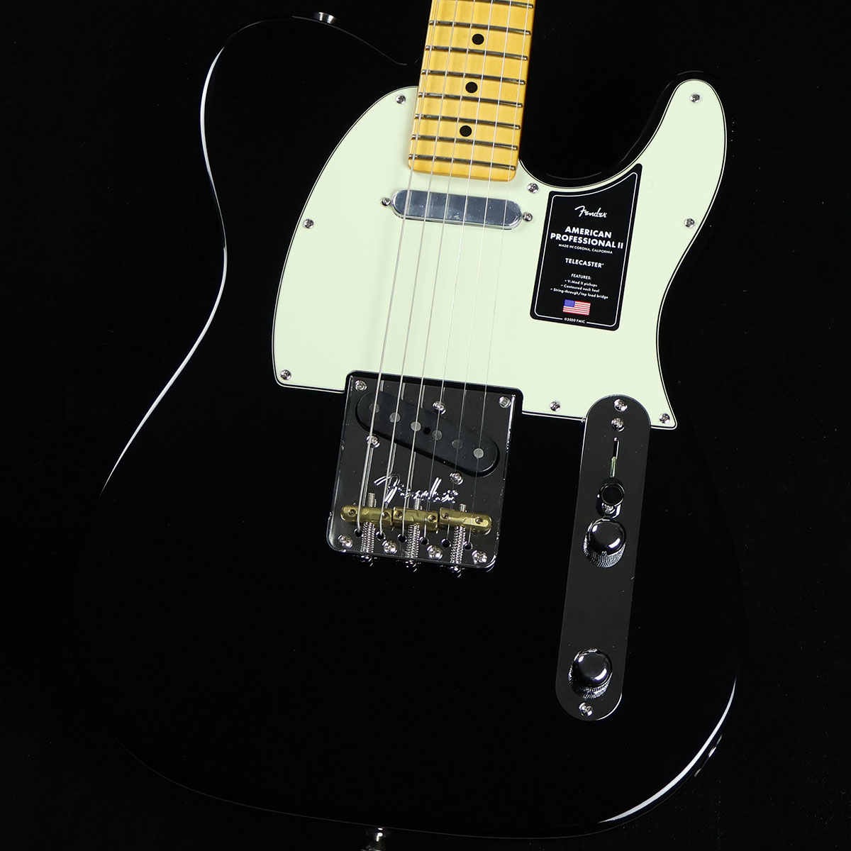 Fender American Professional II Telecaster Black エレキギター 【未展示品】【ミ・ナーラ奈良店】