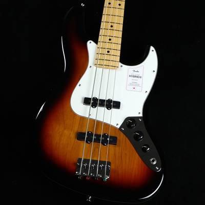 Fender Made In Japan Hybrid II Jazz Bass 3-Color Sunburst ベース フェンダー ジャパン ハイブリッド2 ジャズベース サンバースト【未展示品・専任担当者による調整済み】 【ミ･ナーラ奈良店】