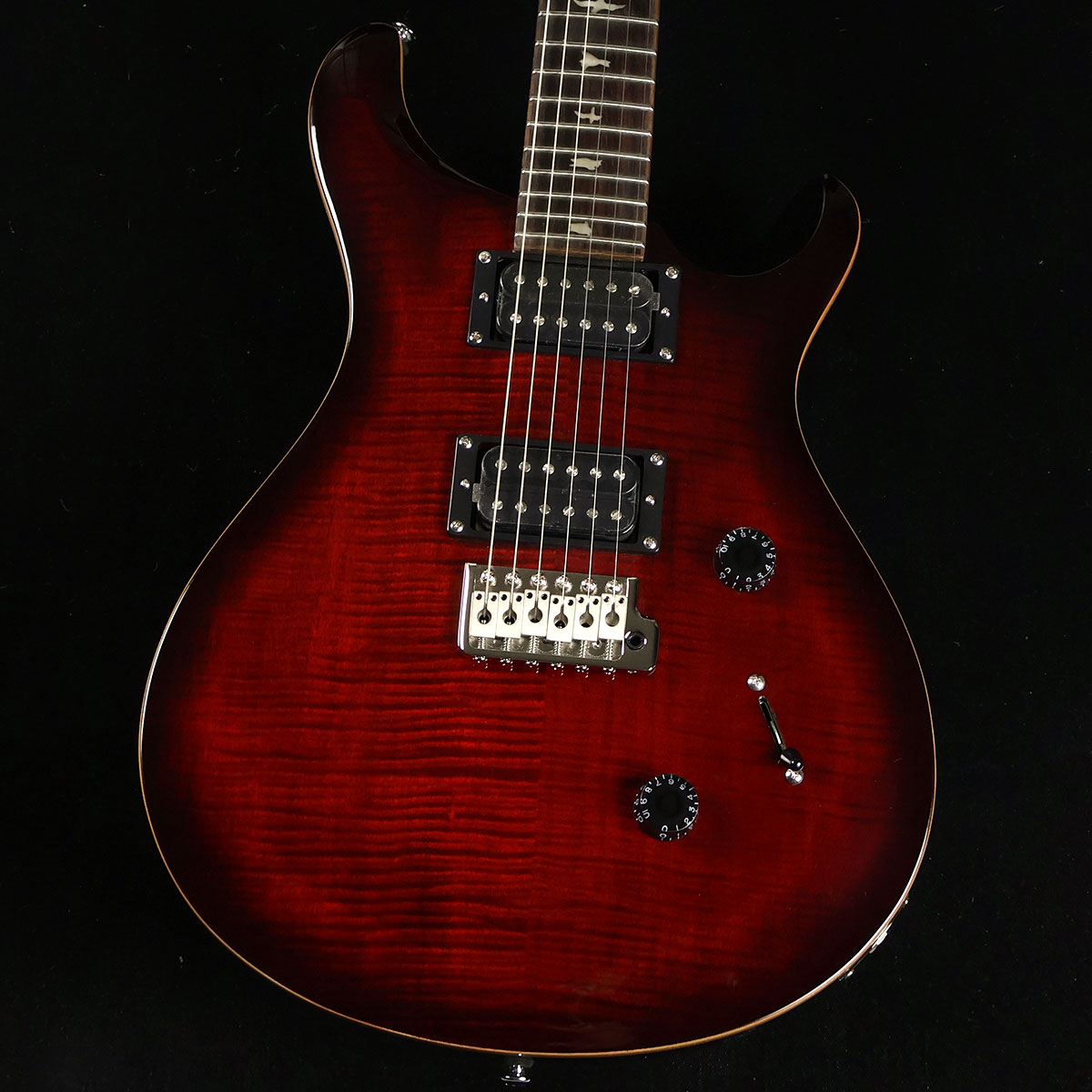 PRS SE Custom24 Fire Red Burst エレキギター ポールリードスミス