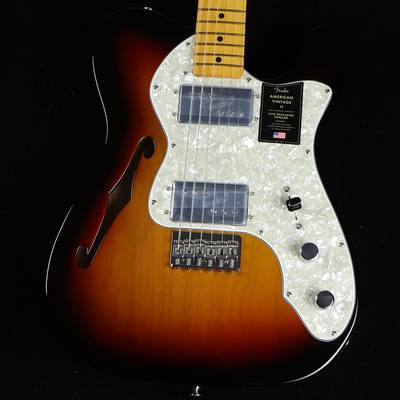 Fender American Vintage II 1972 Telecaster Thinline 3-Color Sunburst エレキギター フェンダー アメリカンヴィンテージ2 1972テレキャスター シンライン【未展示品】【ミ･ナーラ奈良店】