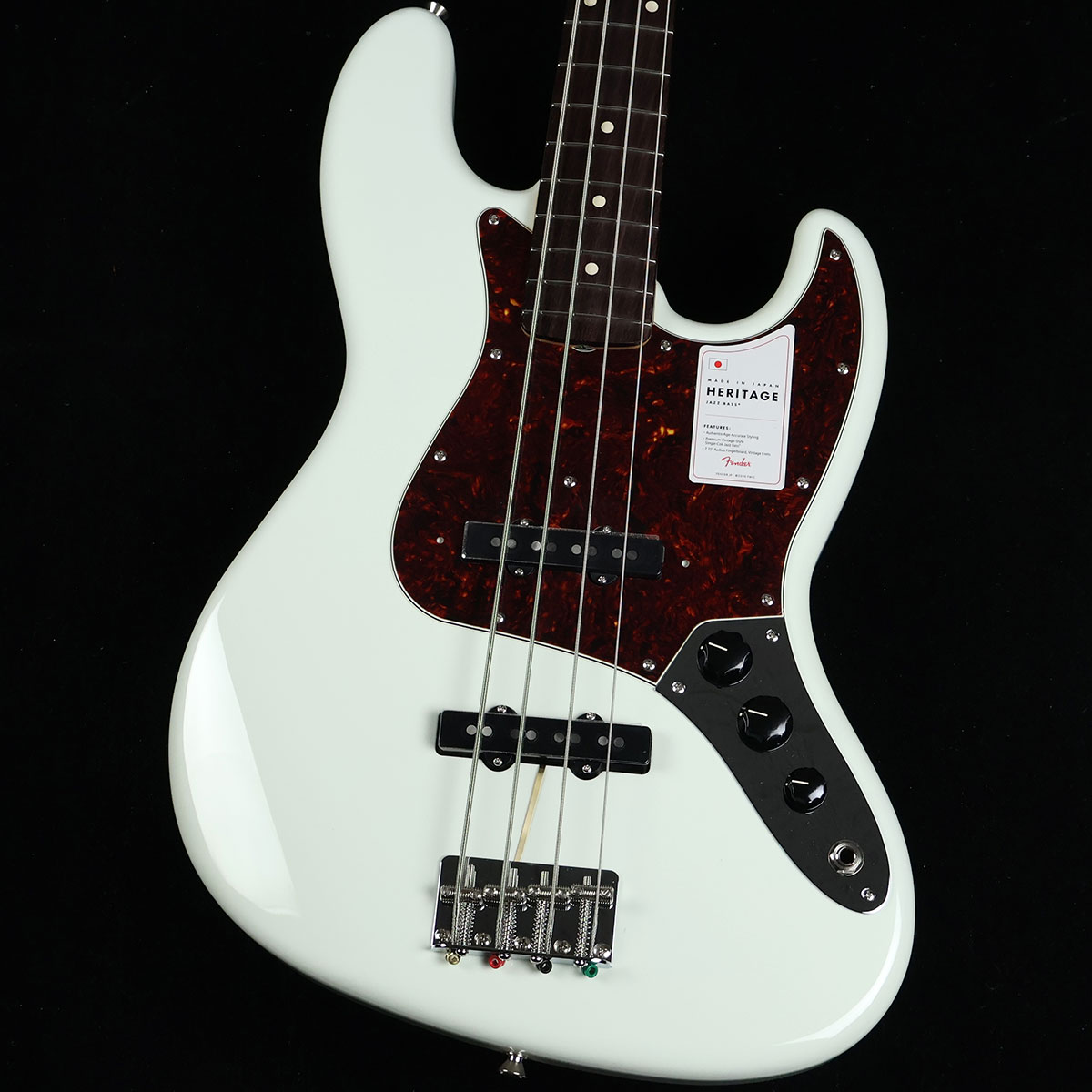 Fender Made In Japan Heritage 60s Jazz Bass Olympic White ジャズ 