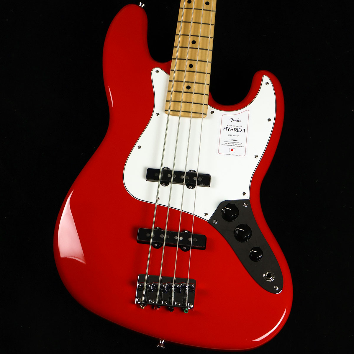 Fender Made In Japan Hybrid II Jazz Bass Modena Red ベース