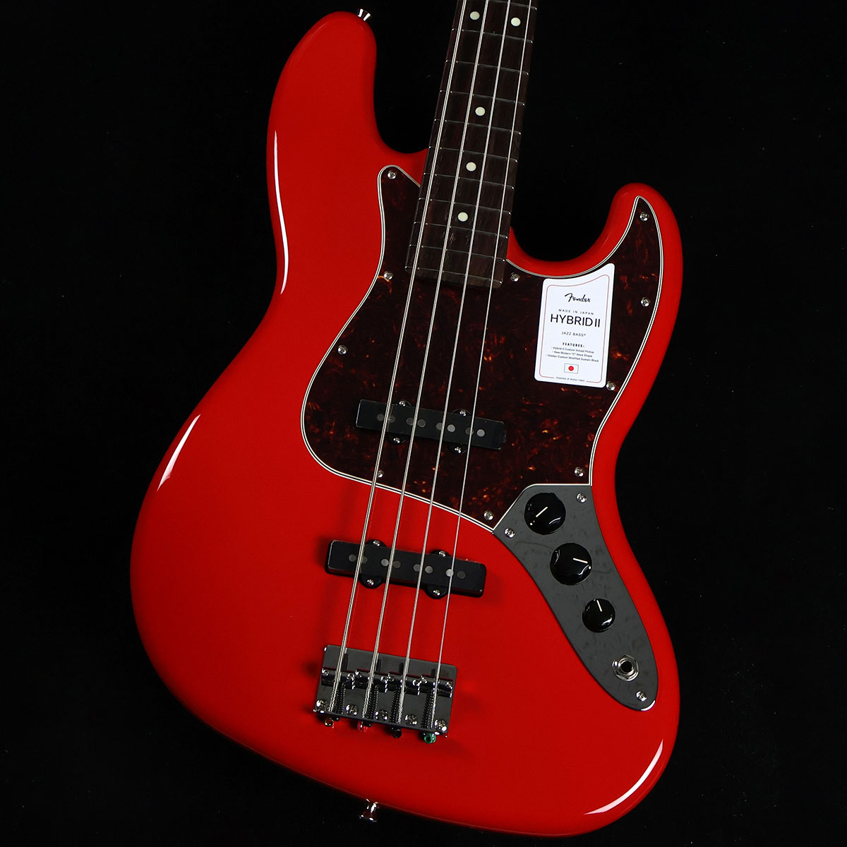 Fender Made In Japan Hybrid II Jazz Bass Modena Red エレキベース