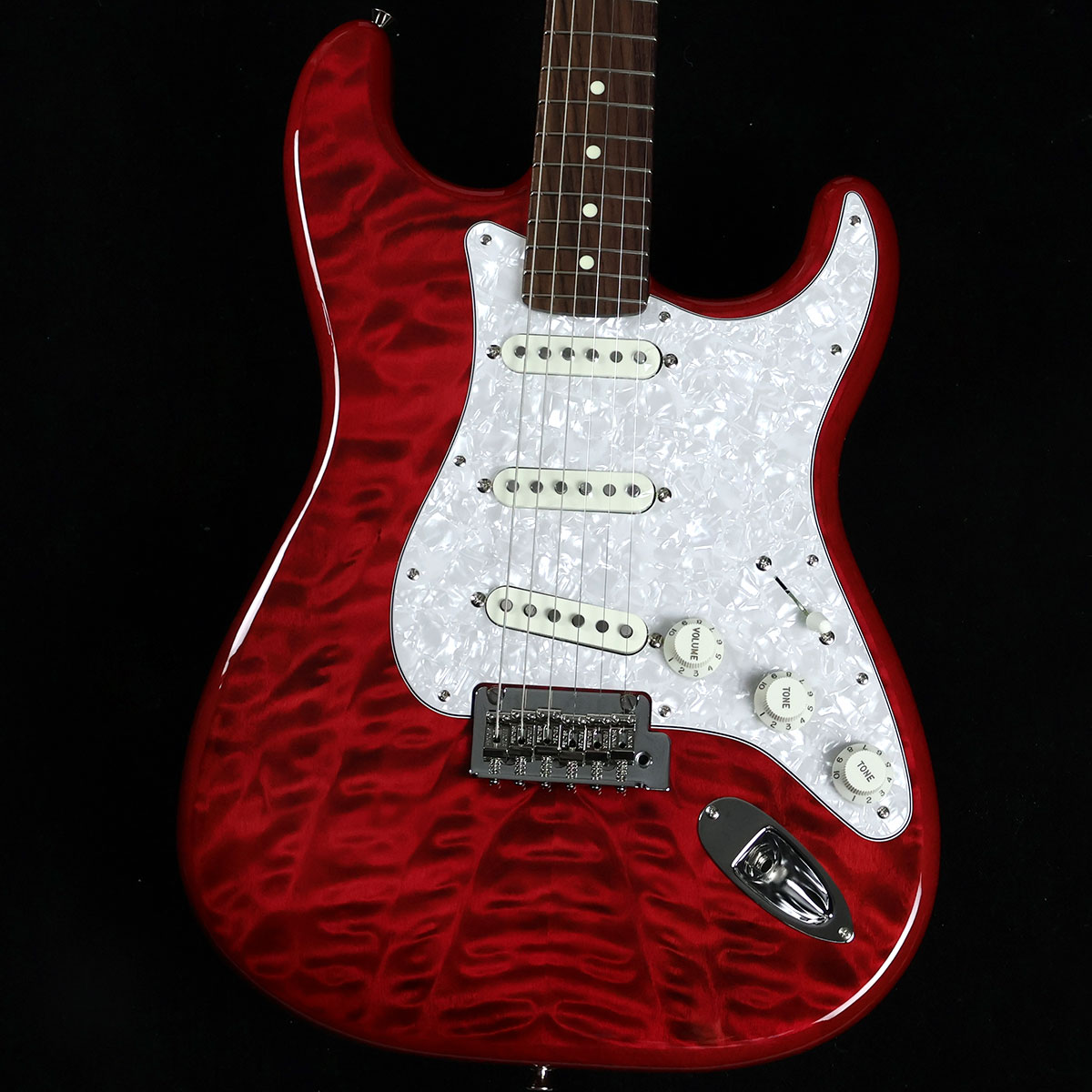 Fender Hybrid II Stratocaster Quilt Red Beryl 2024年限定モデル フェンダー ハイブリッド2  ストラトキャスター 赤【未展示品・専任担当者による調整つき】【ミ・ナーラ奈良店】 | 島村楽器オンラインストア