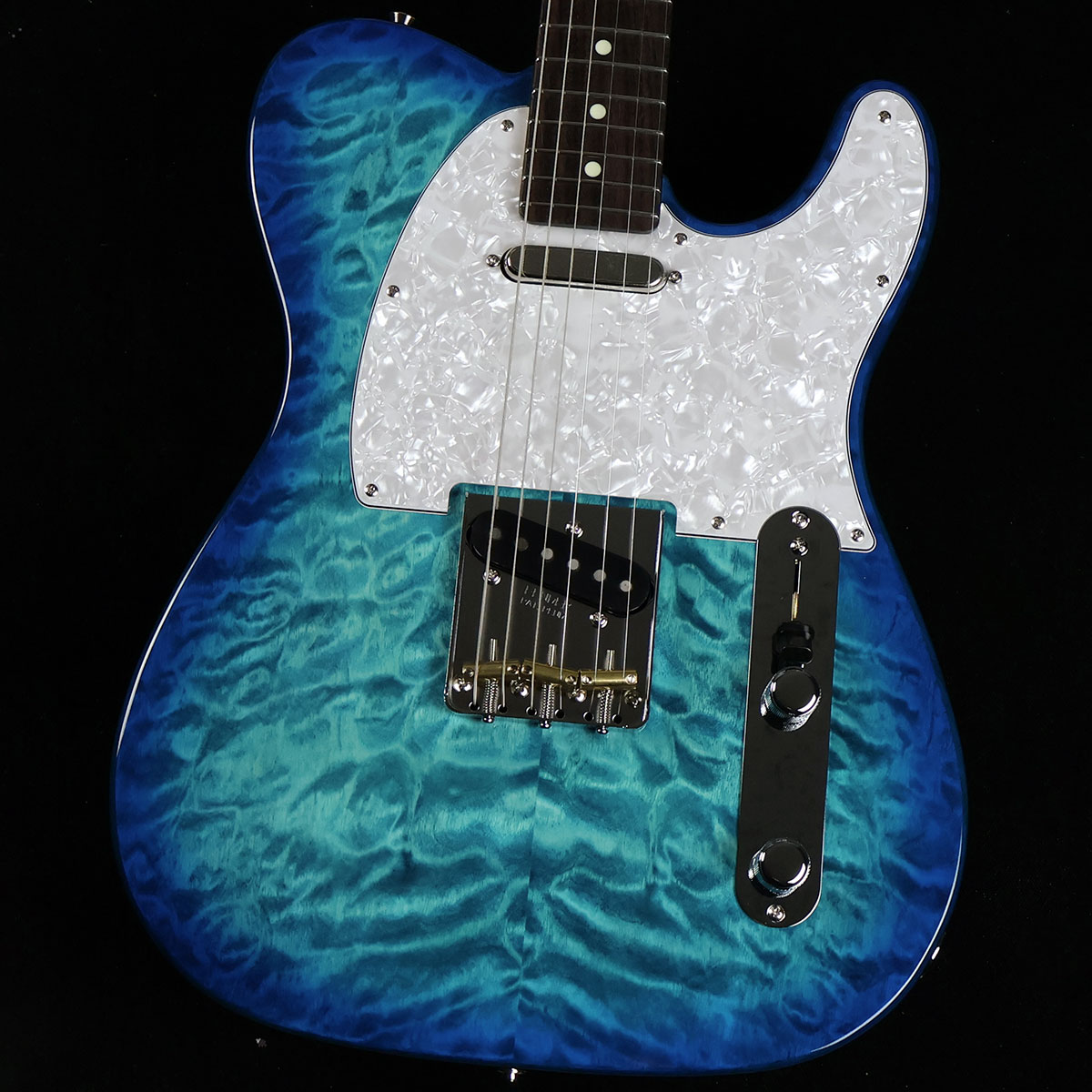 新品 Fender テレキャスター Blue ブルー 日本製 MIJ JAPANフレット残量100パーセント