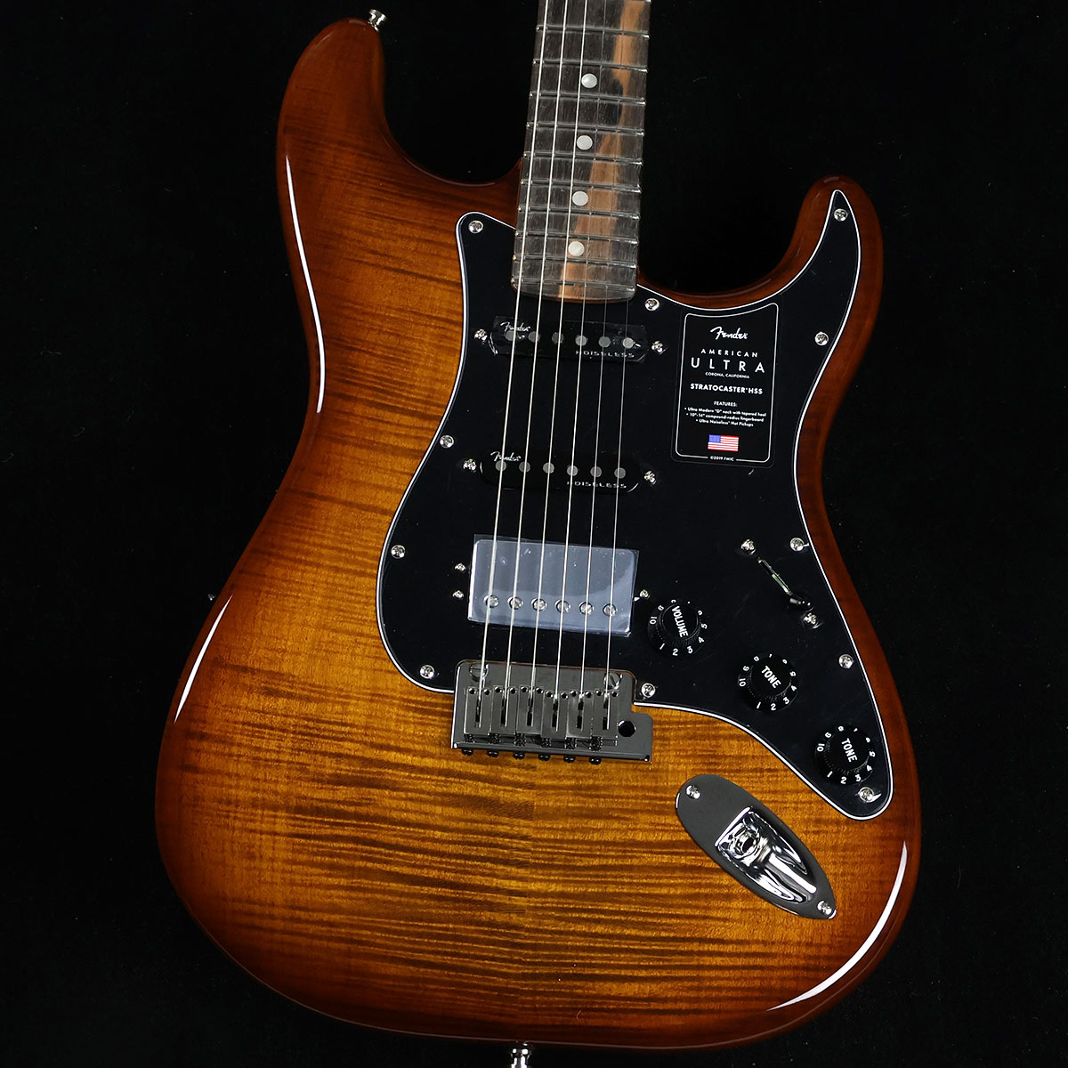 Fender American Ultra Stratocaster HSS Tiger's Eye エレキギター
