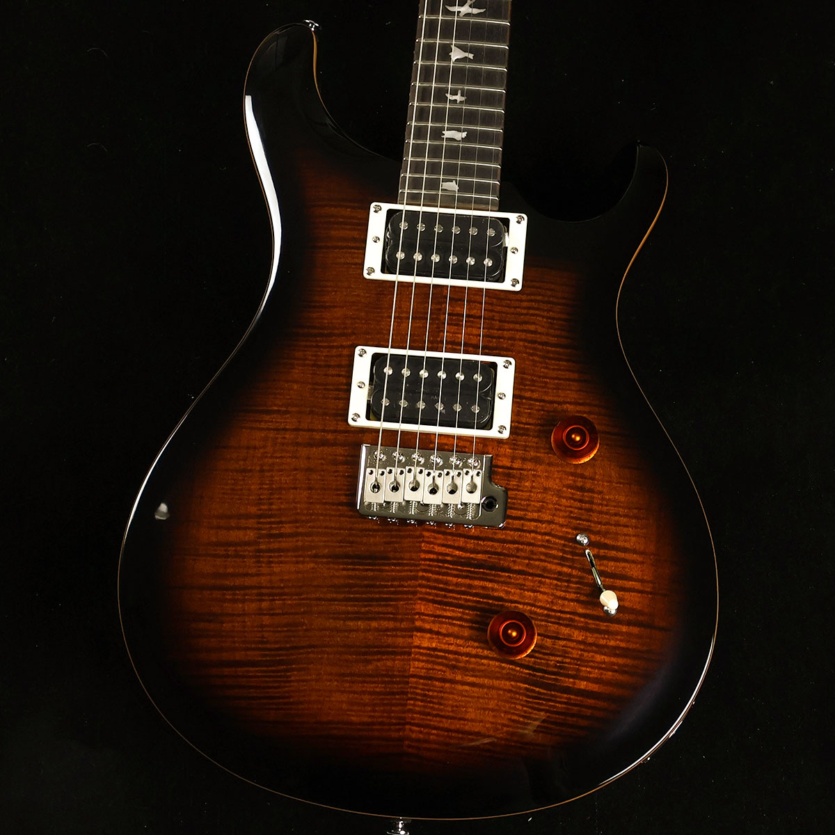 PRS SE standard 24 black ポールリードスミス ブラック エレキギター 