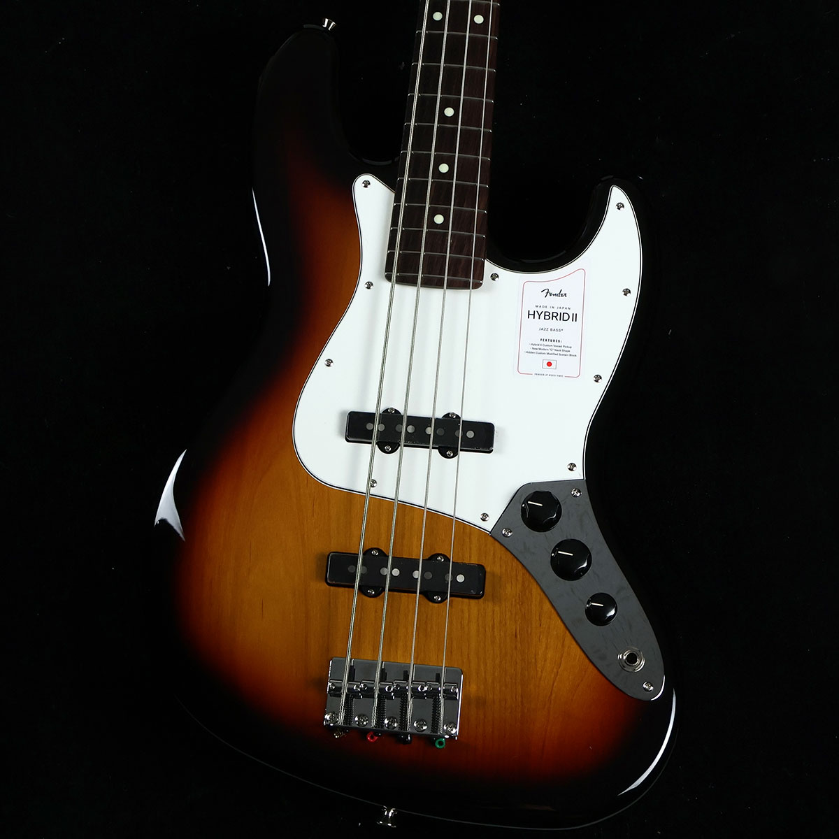 Fender Made In Japan Hybrid II Jazz Bass 3-color Sunburst エレキ ...