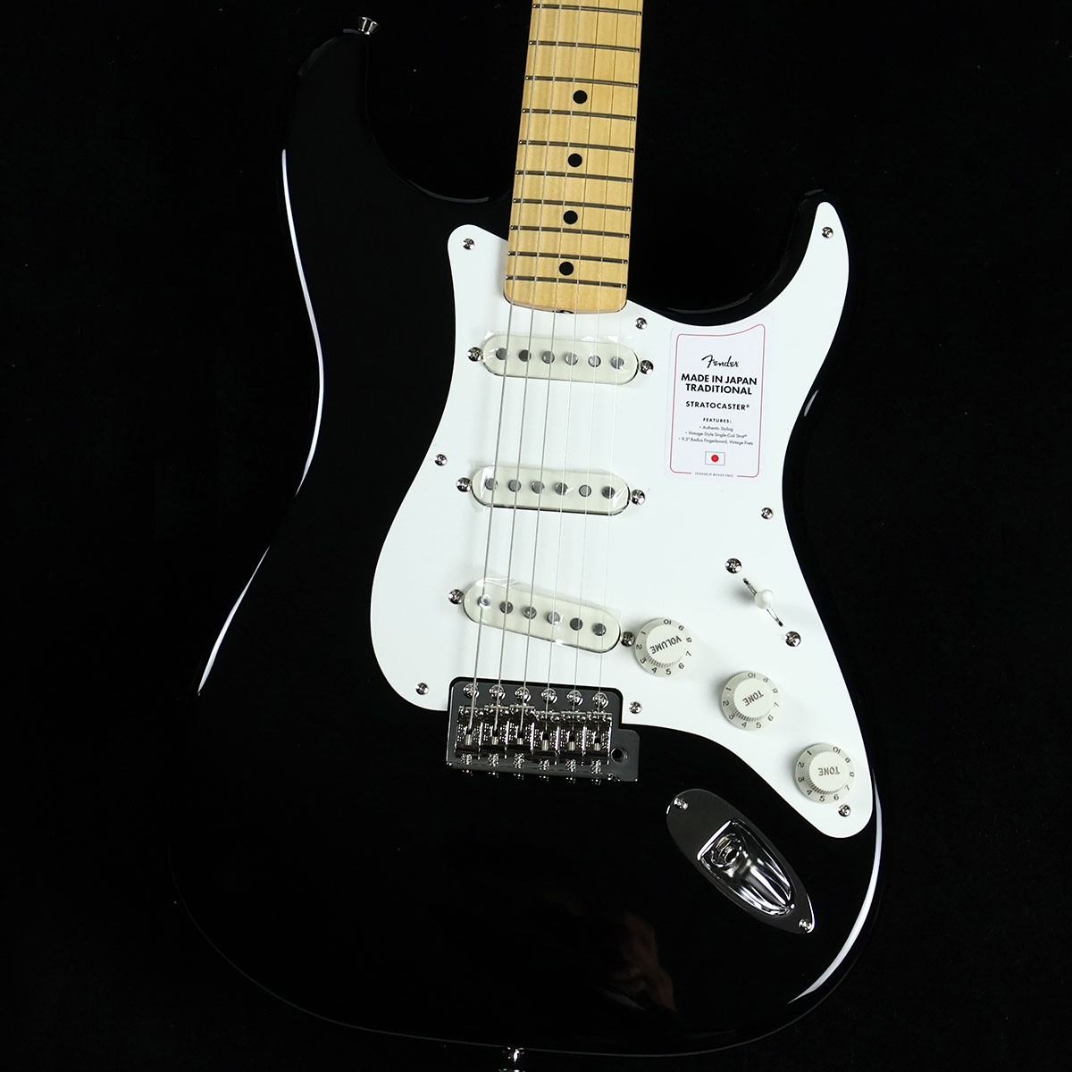 Fender Made In Japan Traditional 50s Stratocaster Black エレキ 