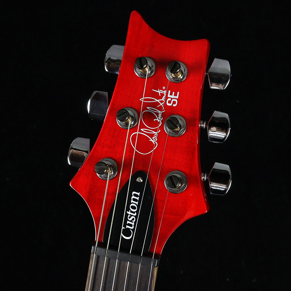 PRS SE Custom24 Quilt Ruby 限定モデル 【未展示品・ロックペグ交換済み】【ミ・ナーラ奈良店】