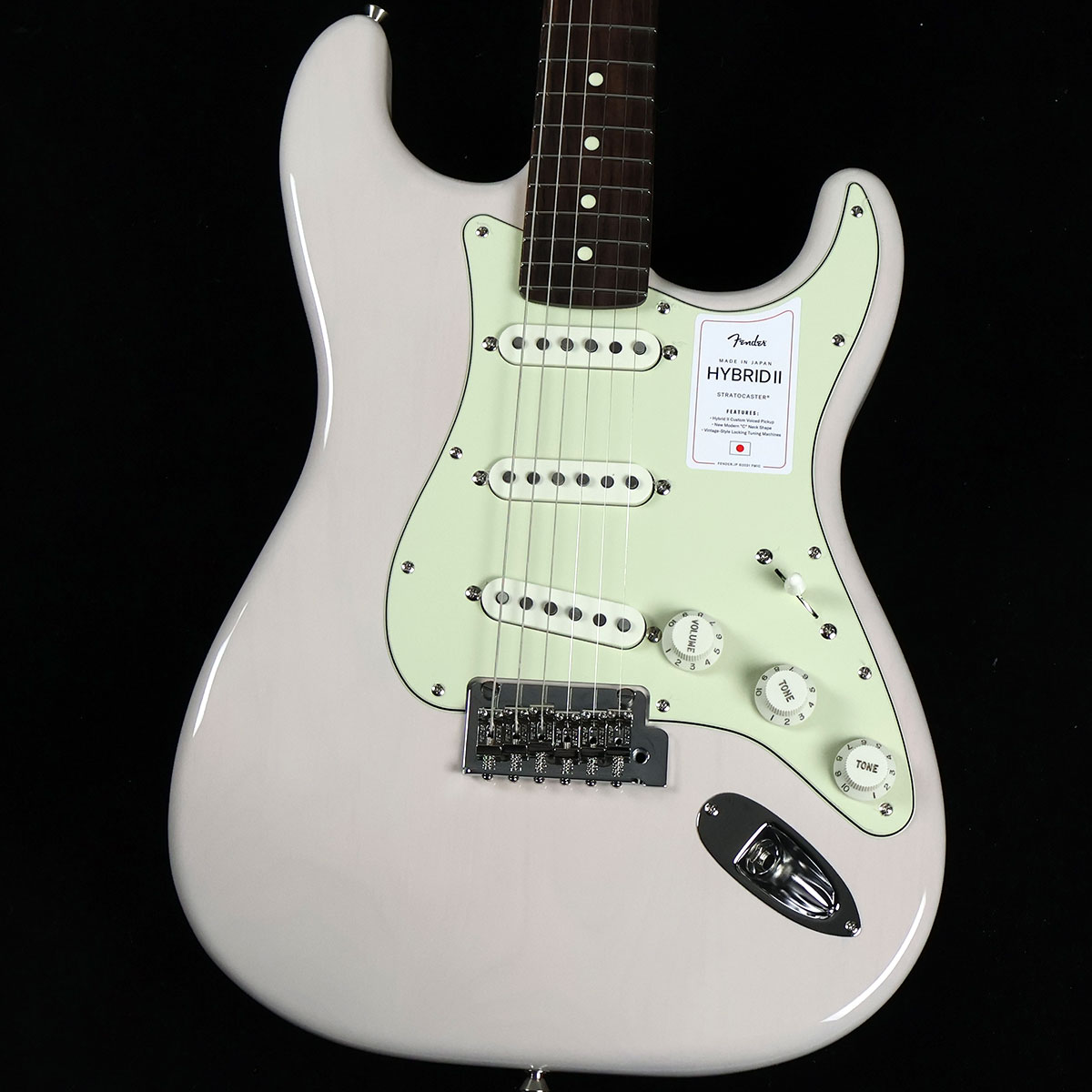 Fender Made in JAPAN Hybrid II Stratocaster US Blonde エレキギター 【未展示品・専任担当者による調整済み】【ミ・ナーラ奈良店】