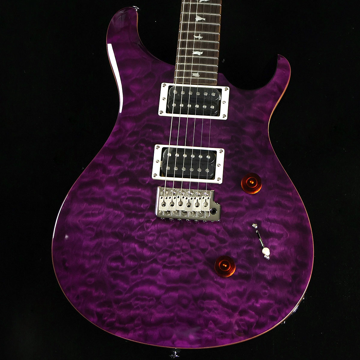 PRS SE Custom24 Quilt Amethyst 限定モデル ポールリードスミス(Paul 