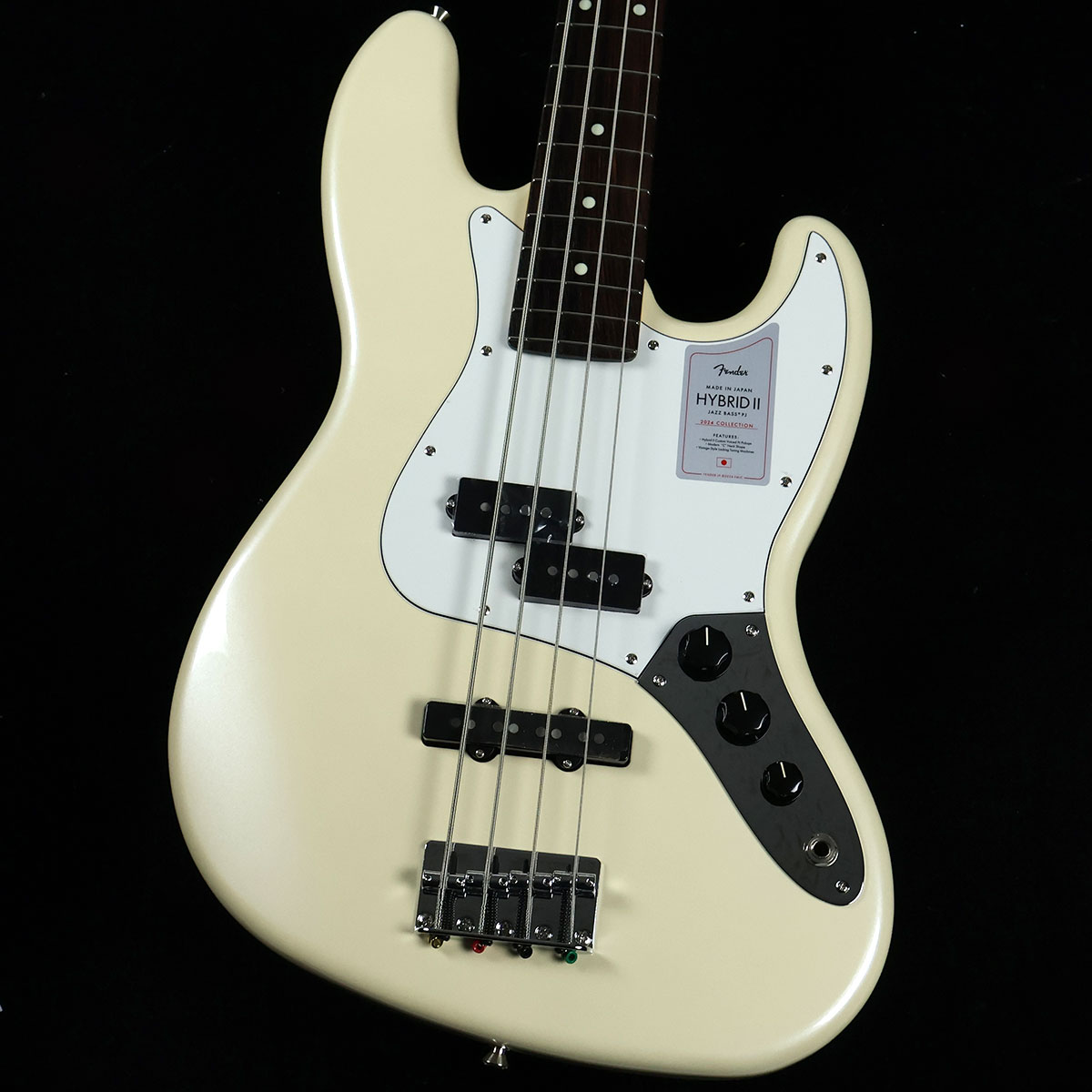 Fender Hybrid II Jazz Bass PJ Olympic Pearl 2024年限定モデル 【未展示品・専任担当者による調整つき】【ミ・ナーラ奈良店】