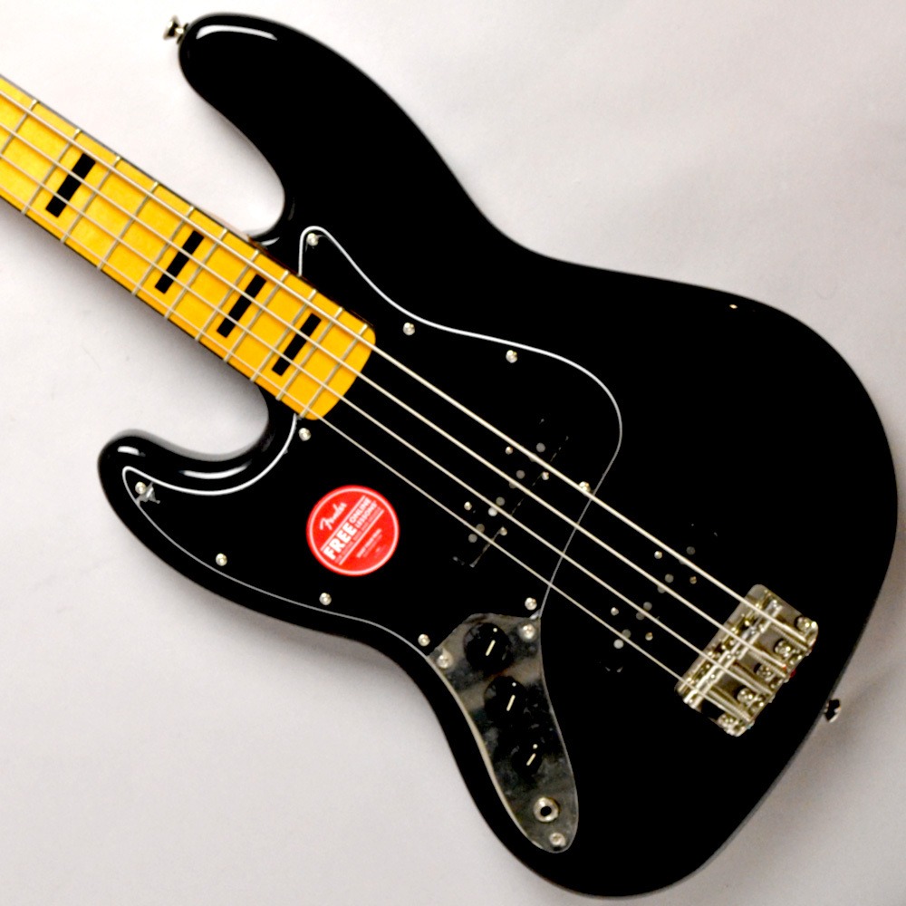 Squier by Fender CV 70's JAZZ BASS Left-Handed/Black 【スクワイヤー / スクワイア】【イオンモール幕張新都心店】