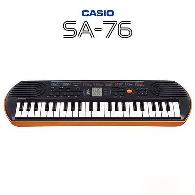 CASIO SA-76 音取りおすすめミニ鍵盤 小型 電池駆動可能 【カシオ カシオトーン SA76 ミニキーボード】【奈良店】
