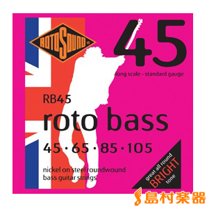ROTOSOUND RB45 エレキベース弦/045-105 ロトサウンド 