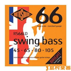 ROTOSOUND RS66LD エレキベース弦/045-105 ロトサウンド 