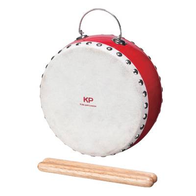 Kids Percussion KP-390/JD/Red キッズ わだいこ (レッド) 【バチ2本付き】 キッズパーカッション KP390JDRE 和太鼓