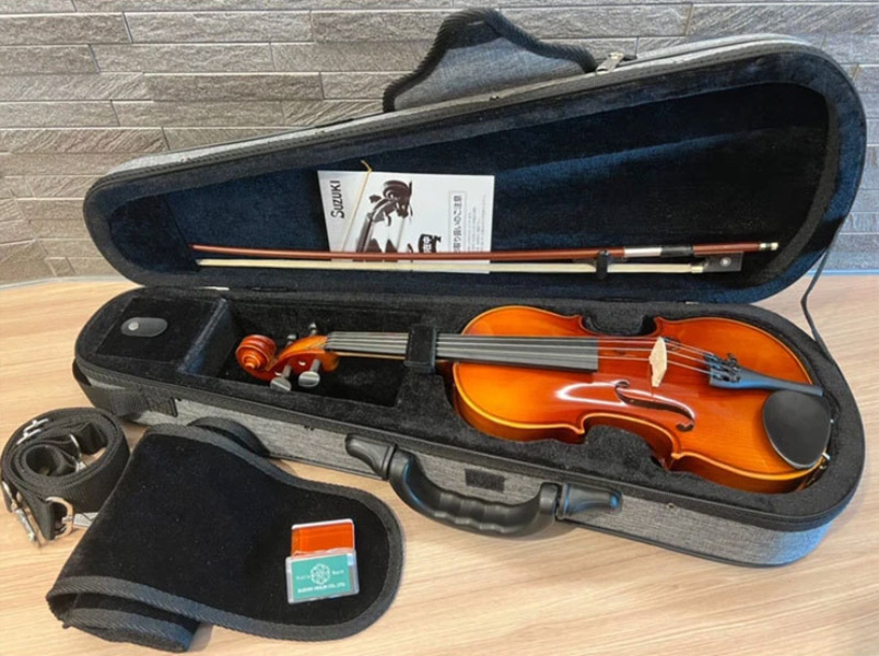 スズキ SUZUKI NO.520 4/4 バイオリン 弓なし - 弦楽器