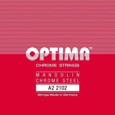 【マンドリン弦といえばコレ】 OPTIMA A2 No.2102 RED マンドリン弦/A 2弦×2本入り ノーマルテンション オプティマ クラシックマンドリン弦