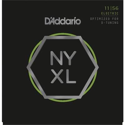 D'Addario NYXL1156 11-56 ミディアムトップエクストラヘビーボトム ダダリオ エレキギター弦