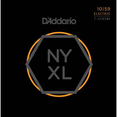 D'Addario NYXL1059 10-59 7-String レギュラーライト ダダリオ 7弦エレキギター弦