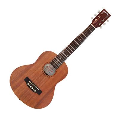 Sepia Crue W60 MH (Mahogany) ミニギター アコースティックギター 小型 軽量 マホガニー ソフトケース付属 セピアクルー W-60