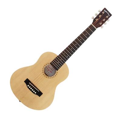 Sepia Crue W60 NTL (Natural) ミニギター アコースティックギター 小型 軽量 ナチュラル ソフトケース付属 セピアクルー W-60
