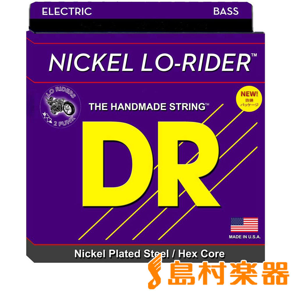 DR NMH-45 DR NICKEL LO-RIDERS MEDIUM ベース弦 
