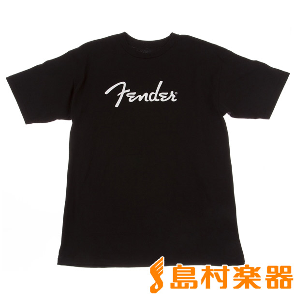 Fender SpaghettiLogoT-Shirt BK Tシャツ/Mサイズ フェンダー 