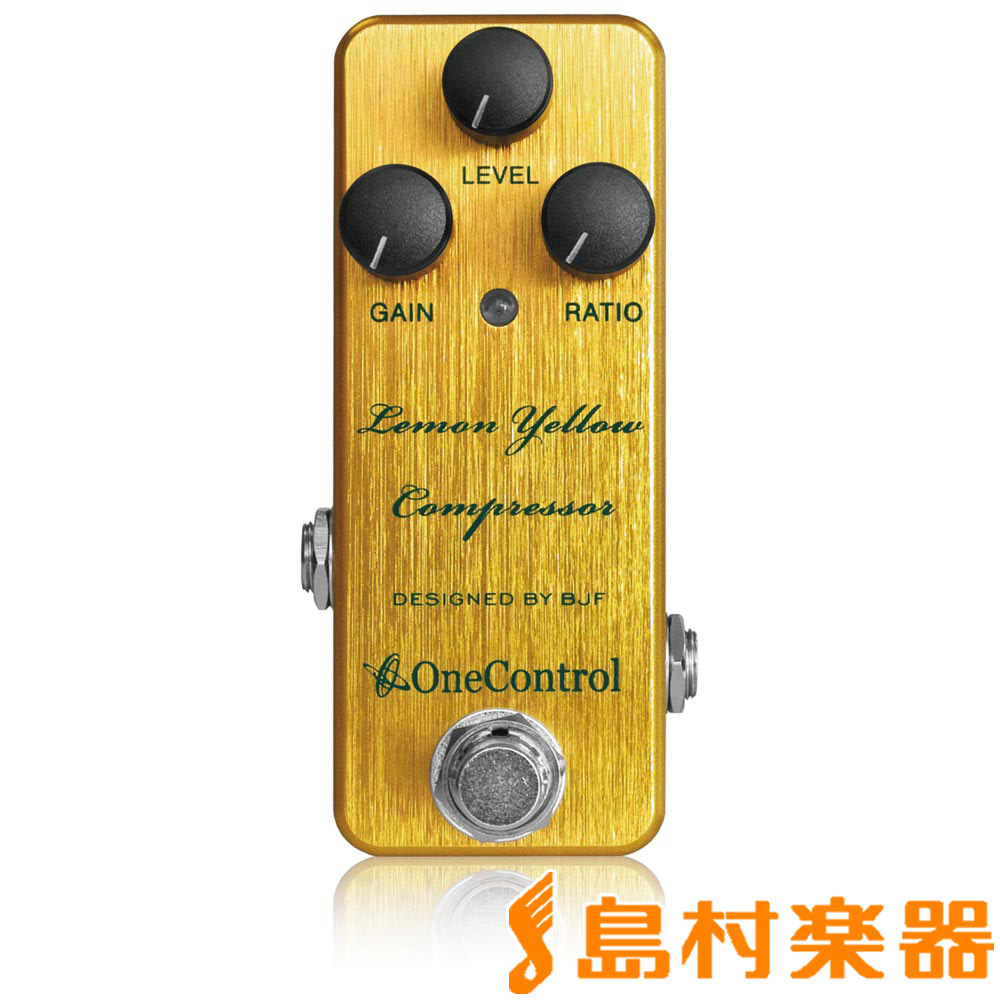 One Control Lemon Yellow Compressor コンパクトエフェクター/コンプレッサー 【ワンコントロール OC-LYC】