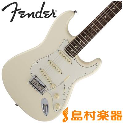 Fender Jeff Beck Stratocaster Olympic White ストラトキャスター エレキギター ジェフ･ベック 【フェンダー】