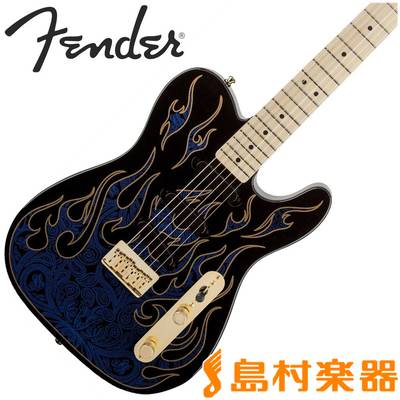 Fender James Burton Telecaster Blue Paisley Flames テレキャスター エレキギター フェンダー 