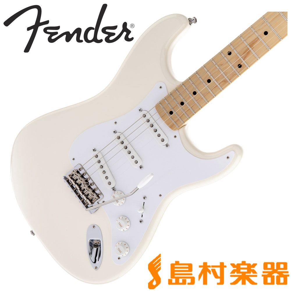 Fender Jimmie Vaughan Tex-Mex Stratocaster Olympic White ストラト