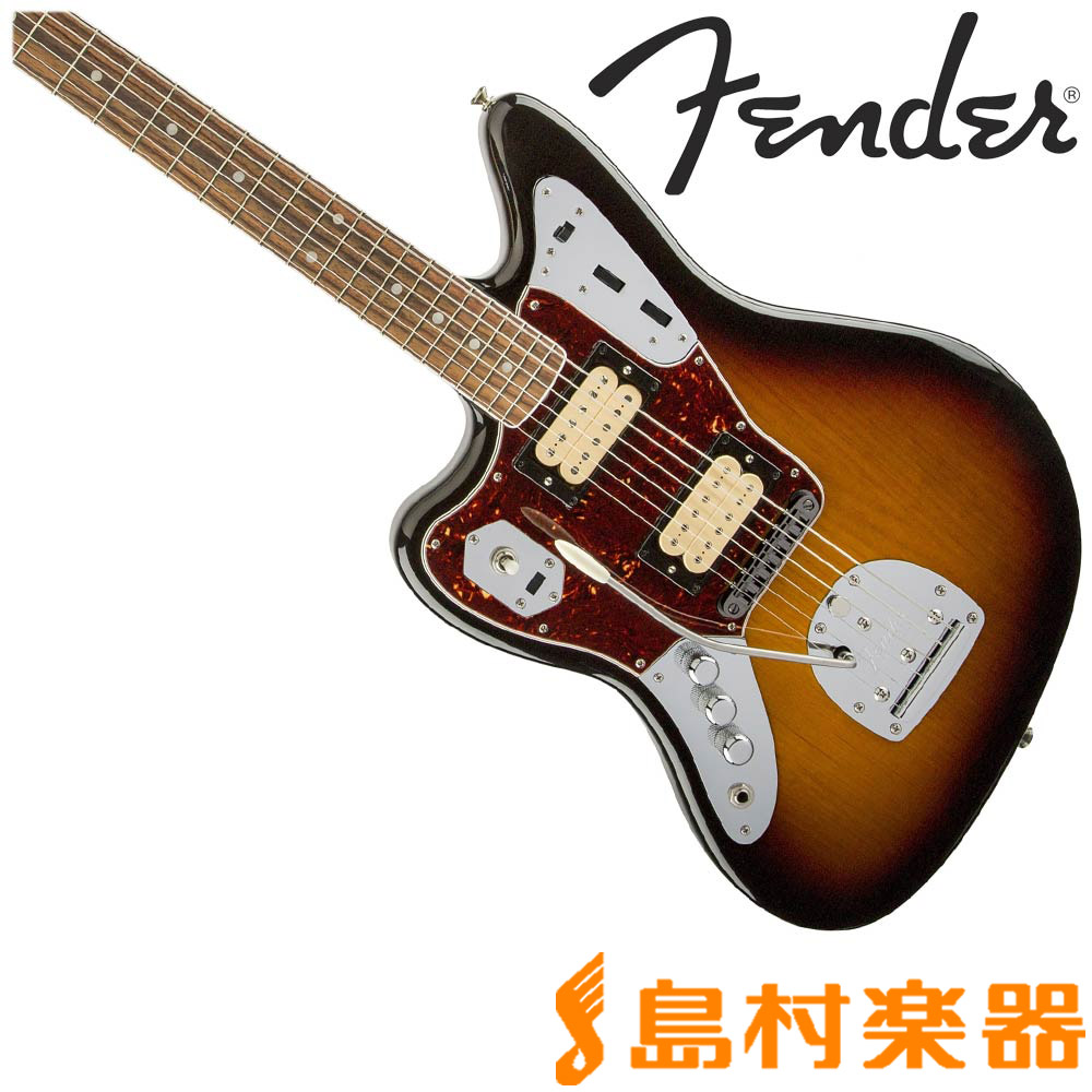 Fender Kurt Cobain Jaguar Left-Hand 3-Color Sunburst カート ...