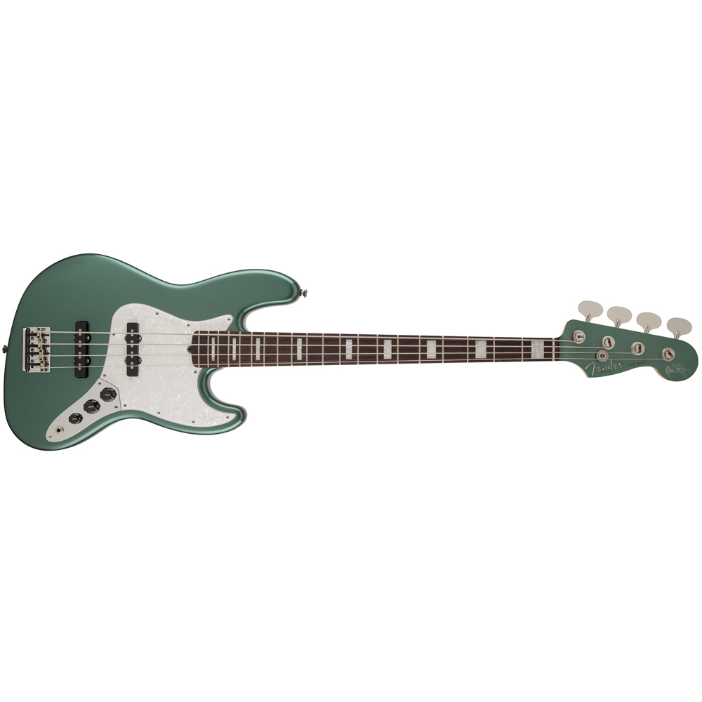 Fender Adam Clayton Jazz Bass Sherwood Green Metallic エレキベース 