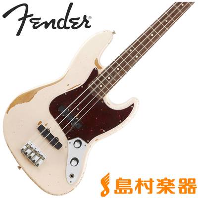 Fender Flea Jazz Bass, Rosewood Fingerboard, Roadworn Shell Pink ジャズベース フェンダー 